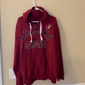 Arizona Coyotes NHL zip up hoodie